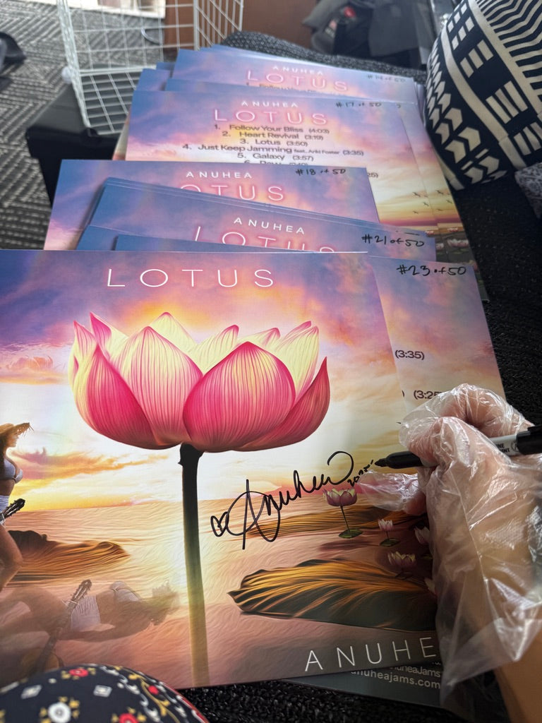 “Lotus” Vinyl Record – Pink Collector’s Edition