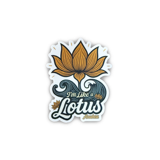 "Lotus" Sticker