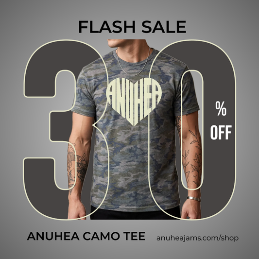Anuhea Heart Camo Tee