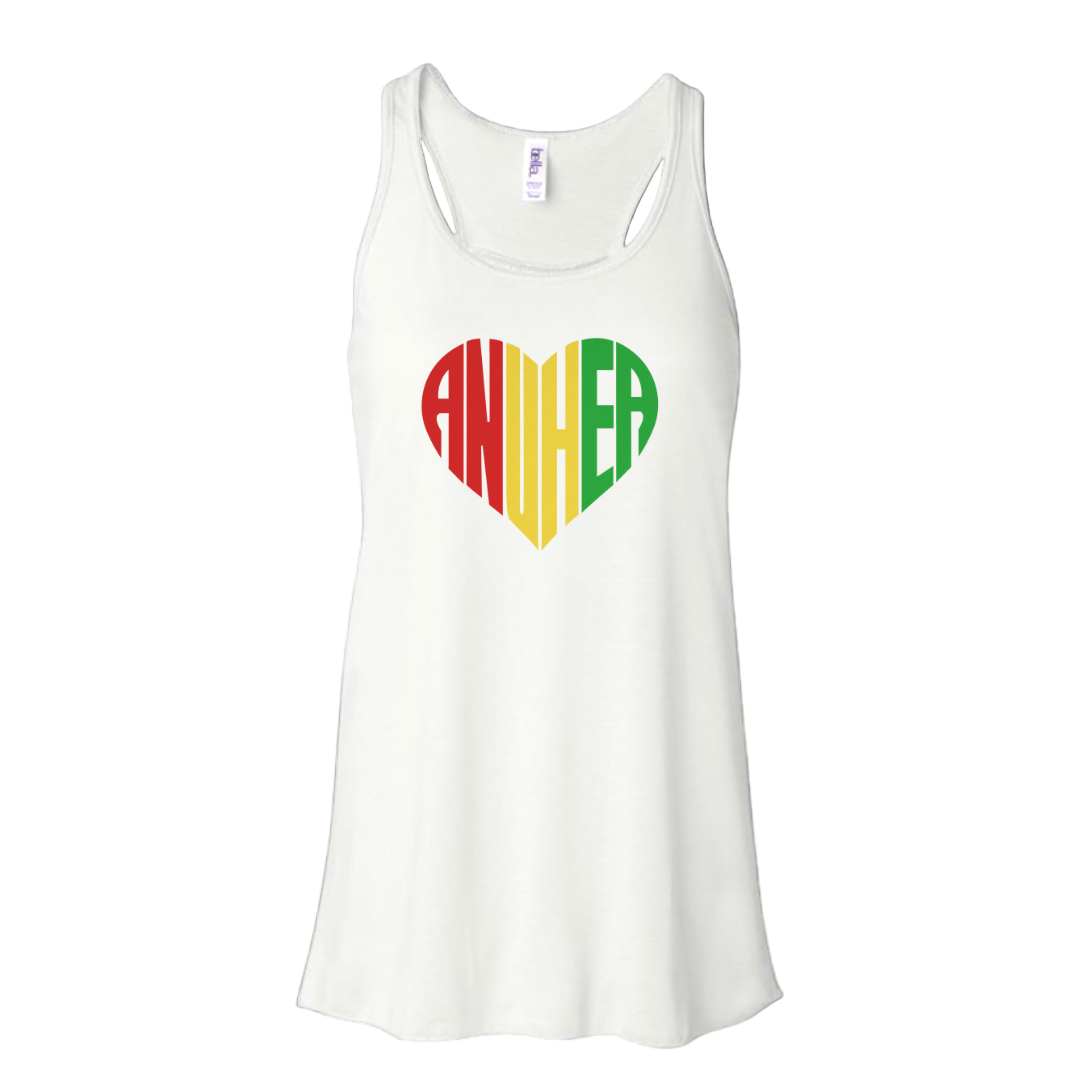 RYG Anuhea Heart Tank - white