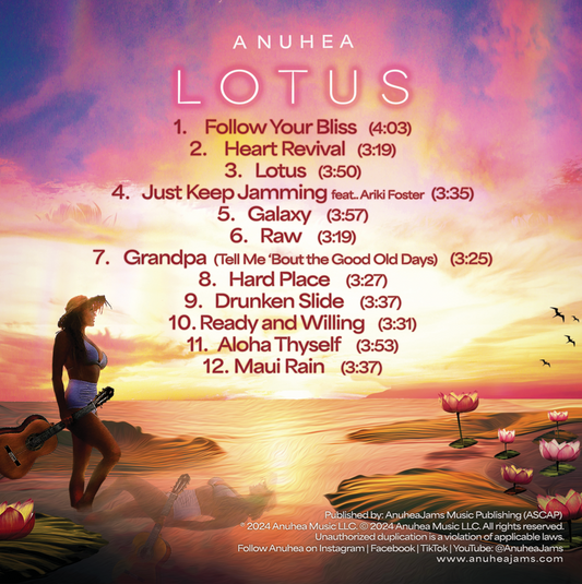 “Lotus” Vinyl Record – Pink Collector’s Edition