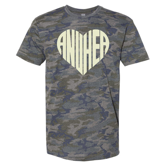 Anuhea Heart Camo Tee