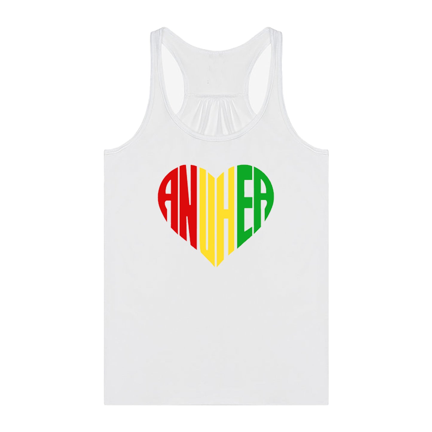 [PRE ORDER] RYG Anuhea Heart on White Tank